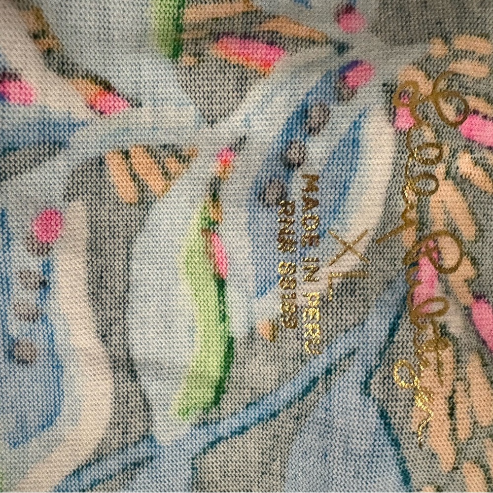 Lilly Pulitzer Size XL Dress Aleece Multi Sunshine Jungle - Picture 4 of 5